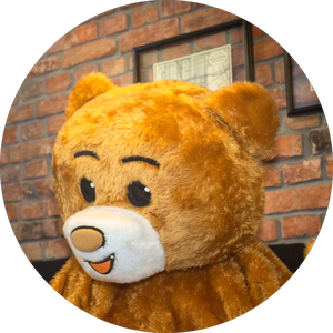 Maskotka Teddy Eddie w Prestige Lingua