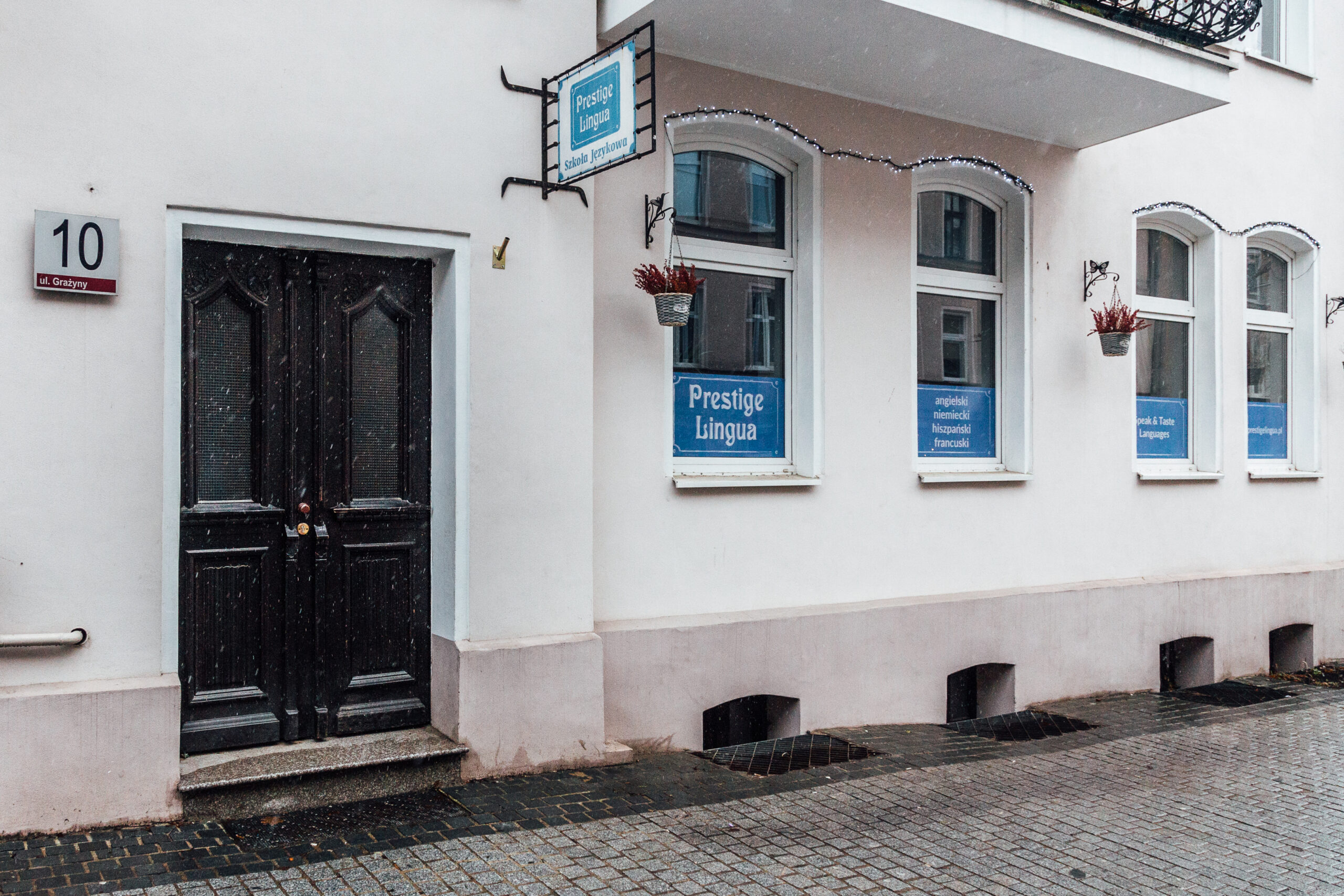 Szkoła językowa Prestige Lingua w Gdańsku Wrzeszczu, ul. Grażyny 10/2