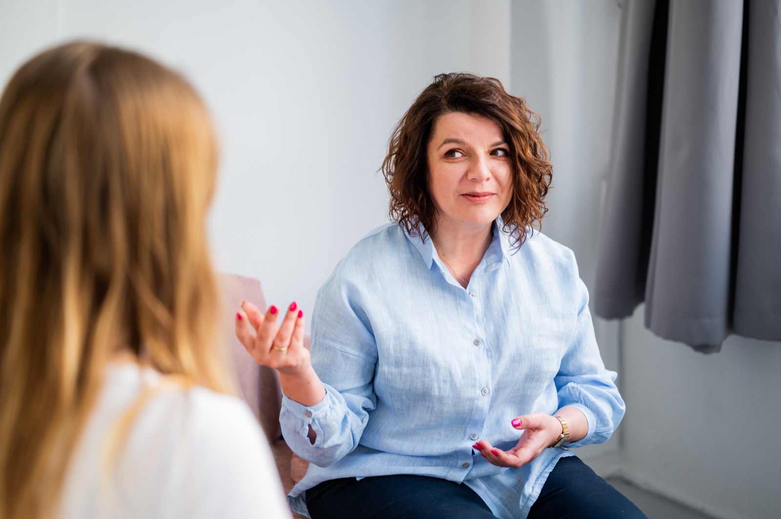 Joanna w rozmowie z kursantką — tak wygląda Communication First